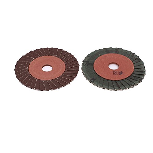Algopix Similar Product 11 - uxcell 100mm Sanding Flap Disc Grinding