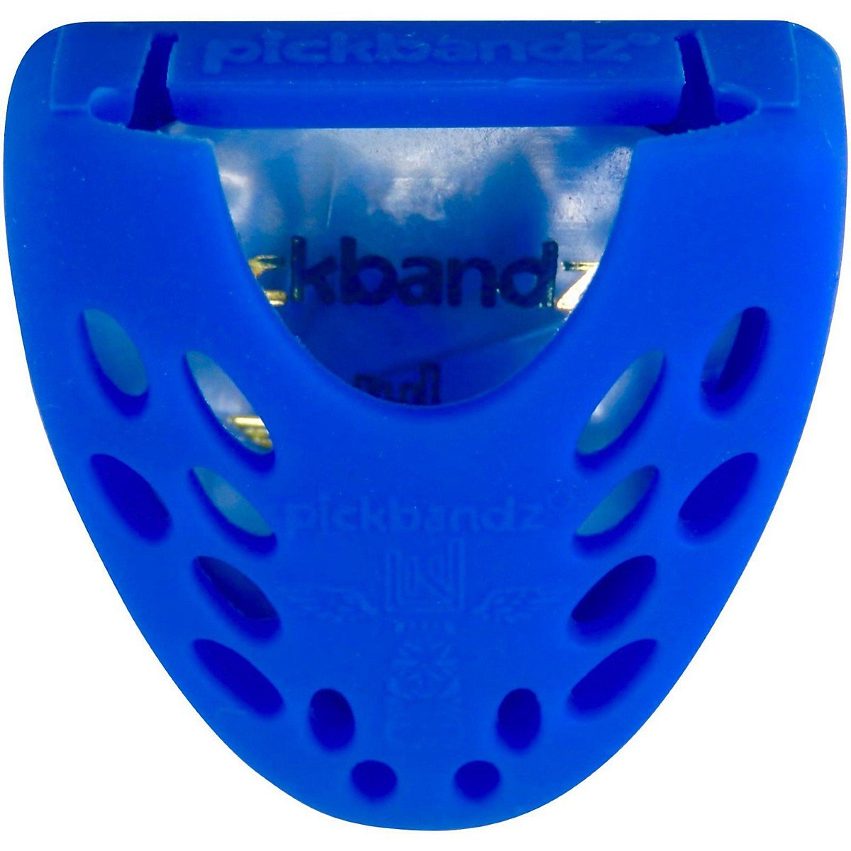 Algopix Similar Product 5 - Guitar Pick Holder by Pickbandz in Blue
