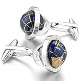 Algopix Similar Product 14 - LBFEEL Really Spins Rhodium Plated Blue