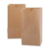 Algopix Similar Product 1 - DELIGHTBOX Mini Kraft Paper Bags 100