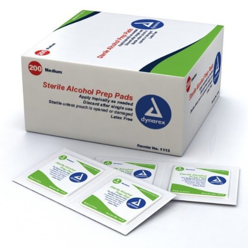 Algopix Similar Product 17 - Dynarex 1113c Sterile Alcohol