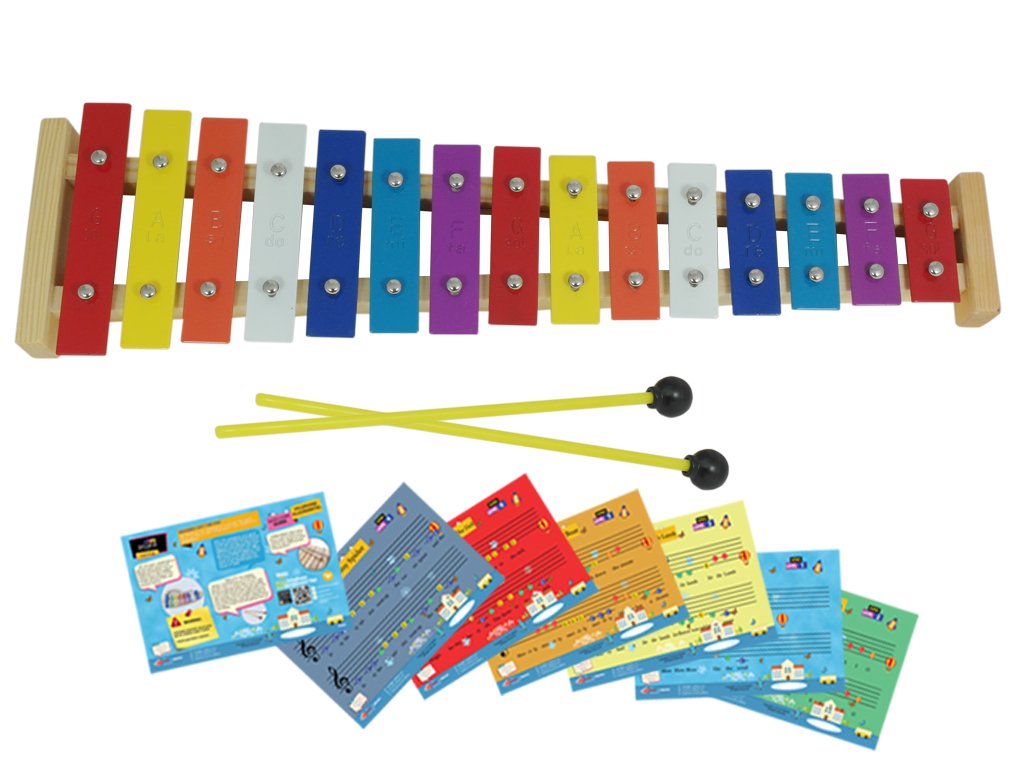 Algopix Similar Product 16 - DLuca TL15A 15 Note Children Xylophone