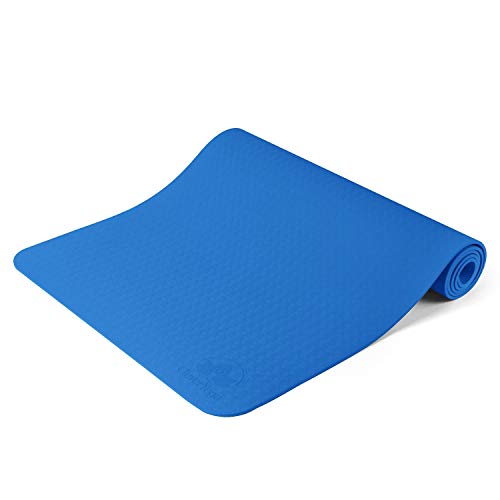 Algopix Similar Product 20 - Clever Yoga Non-Slip 6mm Yoga Mat - Blue