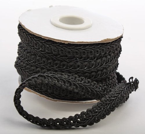 Algopix Similar Product 2 - Eclectic Accents 30 Yards of Rich Black