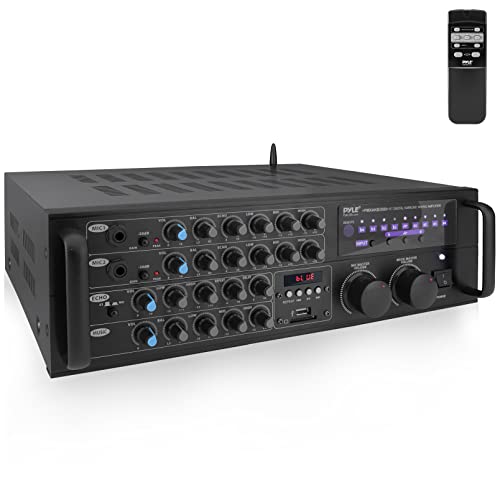 Algopix Similar Product 17 - Pyle Dual Channel Bluetooth Mixing