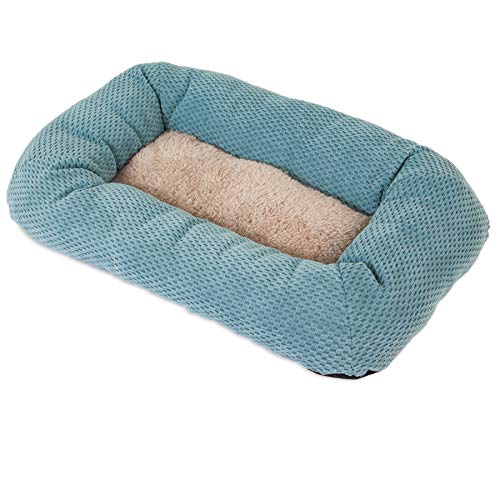 Algopix Similar Product 7 - SnooZZy Low Bumper Crate Mat Bed Teal