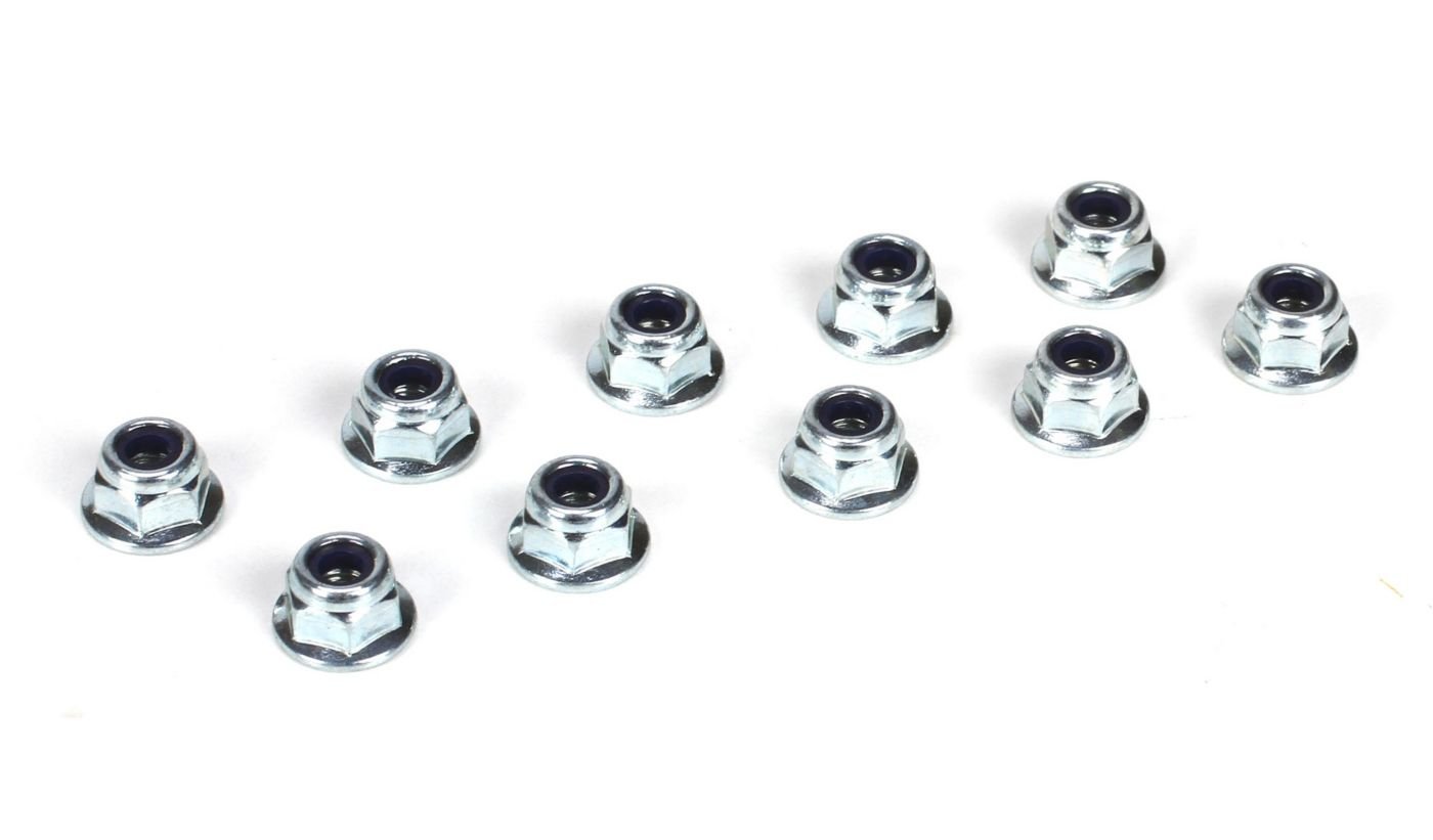 Algopix Similar Product 12 - VATERRA M4 Nylock Flanged Nut (10)