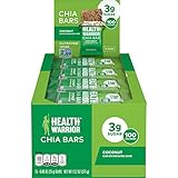 Algopix Similar Product 17 - Health Warrior Chia Bars Coconut