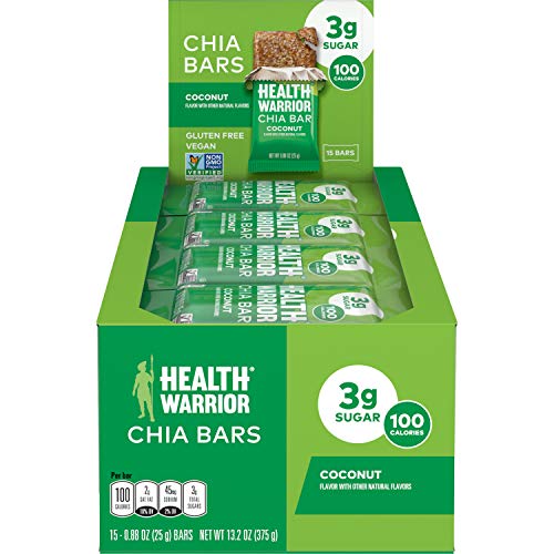 Algopix Similar Product 9 - Health Warrior Chia Bars Coconut