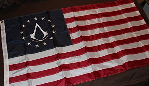 Algopix Similar Product 1 - Assassins Creed 3 III Colonial Flag