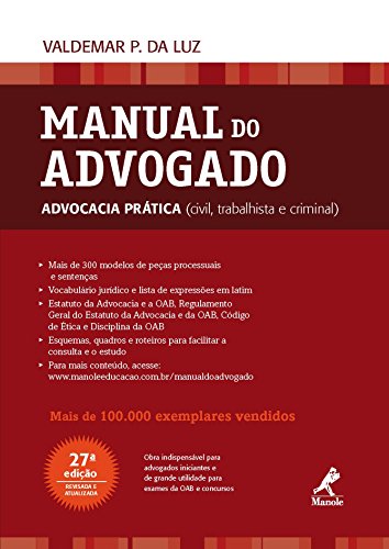 Algopix Similar Product 14 - Manual do Advogado Advocacia Prtica