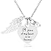 Algopix Similar Product 12 - ELOI Memorial Necklace A Piece of My