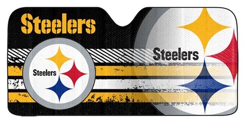 Algopix Similar Product 4 - Pittsburgh Steelers Auto Sun Shade 