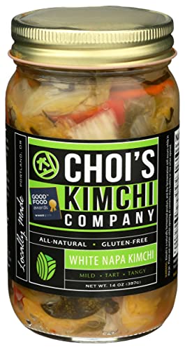 Algopix Similar Product 16 - CHOIS KIMCHI Kimchi White Napa, 14 OZ