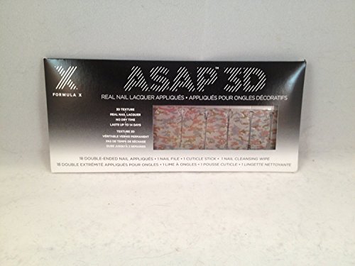 Algopix Similar Product 20 - Formula X ASAP 3D Nail Appliqus