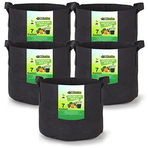 Algopix Similar Product 9 - 247Garden 5Pack 7Gallon Aeration