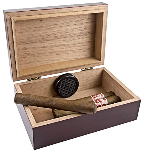 Algopix Similar Product 5 - Scorch Torch Travel 10 Cigar Humidor