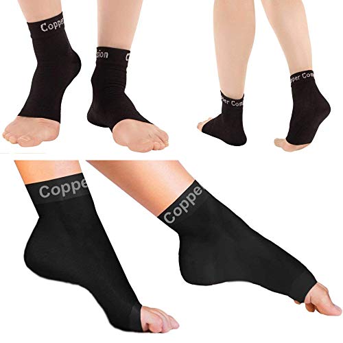 Algopix Similar Product 20 - Copper Compression Foot Sleeves 