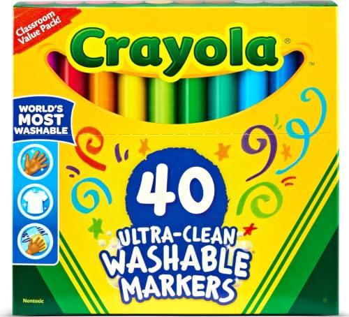 Algopix Similar Product 8 - Crayola Ultra Clean Washable Markers