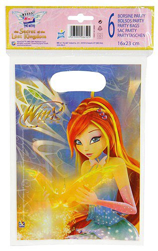 Algopix Similar Product 8 - Winx Club Party Quality and Strong Bags