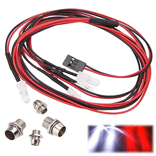Algopix Similar Product 1 - Kalevel LED Light for RC Car Truck 4