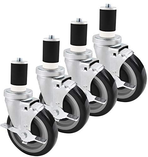 Algopix Similar Product 10 - BK Resources 5 Wheel Polyurethane