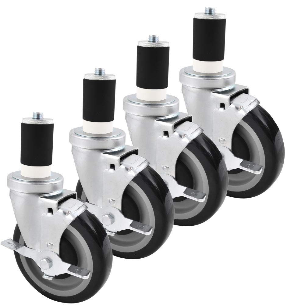 Algopix Similar Product 6 - BK Resources 5 Wheel Polyurethane