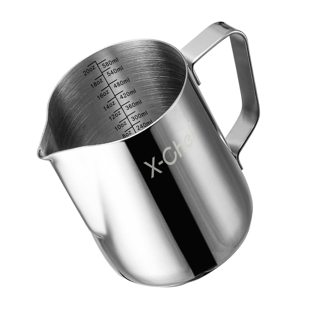 Algopix Similar Product 3 - Milk Frothing Pitcher XChef Milk