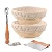 Algopix Similar Product 19 - DOYOLLA Proofing Baskets for Sourdough