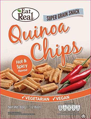 Algopix Similar Product 10 - Eat Real Quinoa Chips Hot Spicy