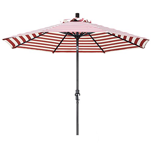 Algopix Similar Product 5 - California Umbrella 9 Round Aluminum