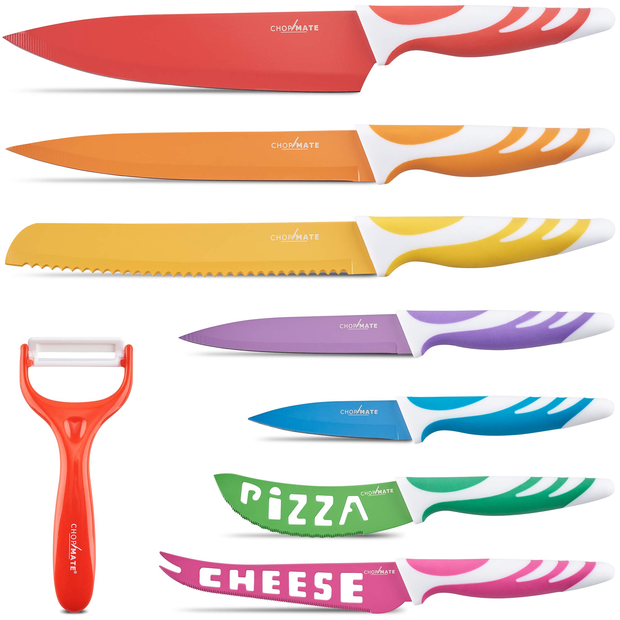 Algopix Similar Product 15 - Chopmate Color Stainless Steel
