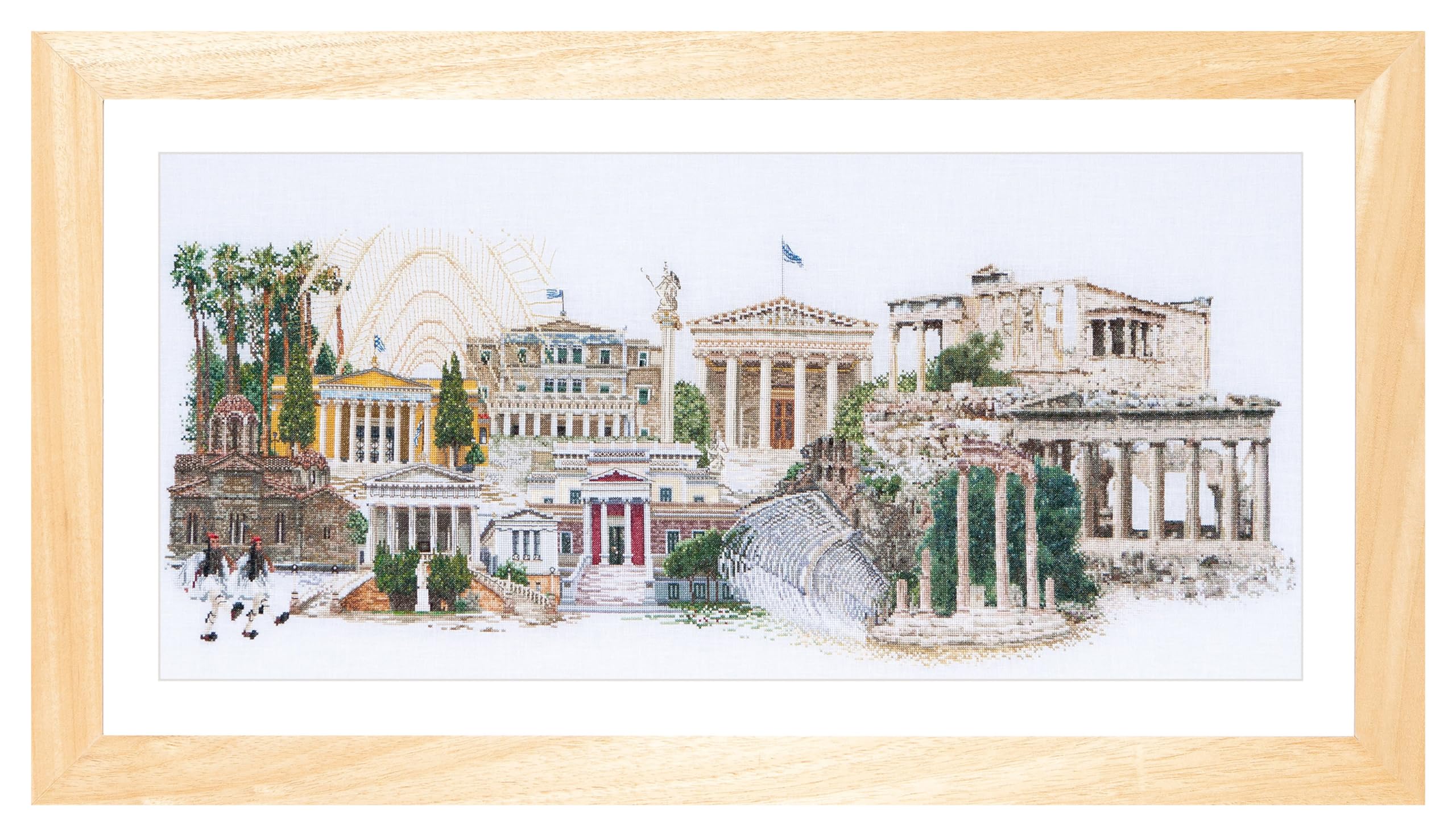 Algopix Similar Product 2 - Thea Gouverneur Athens On Linen Cross