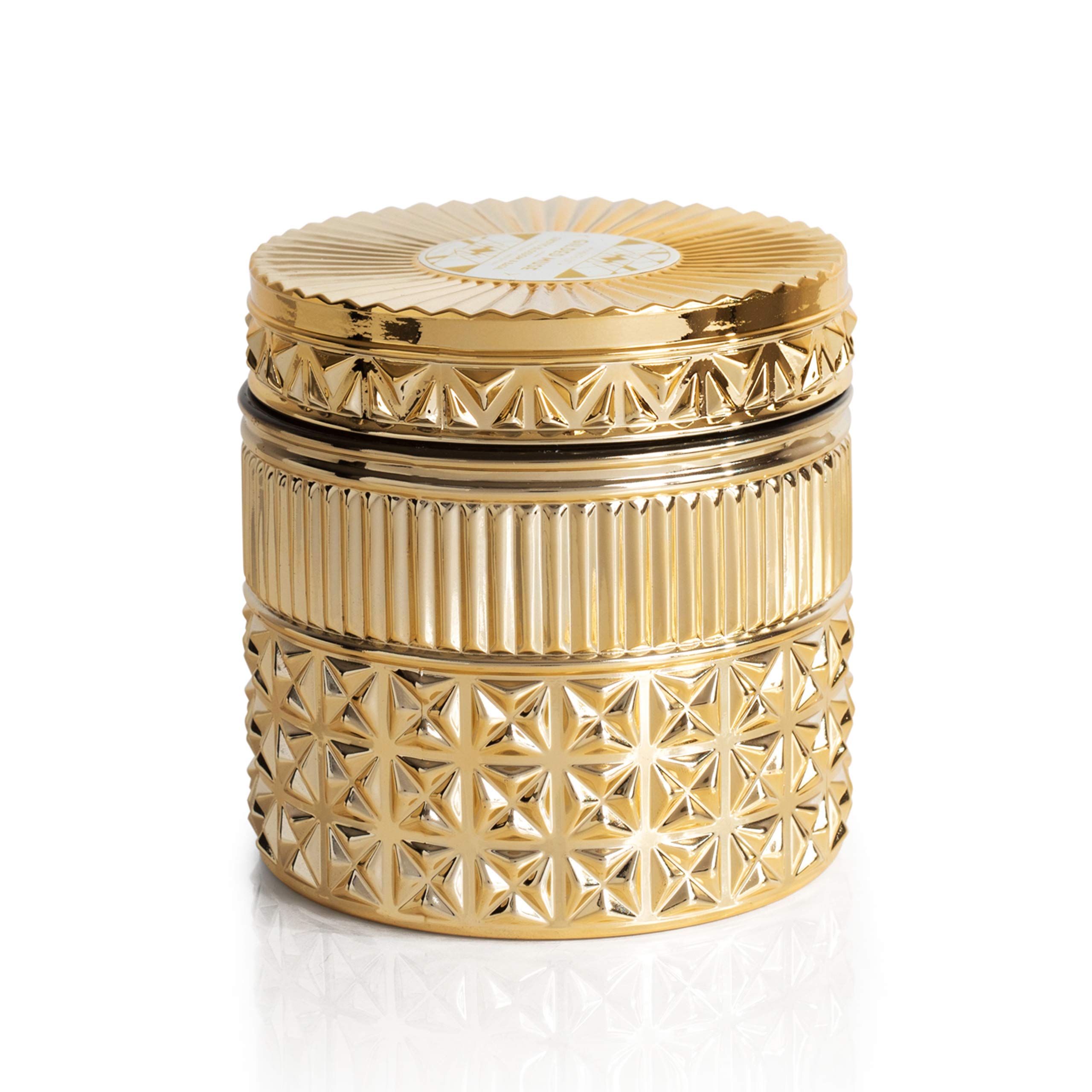 Algopix Similar Product 9 - Capri Blue Gilded Muse Faceted Jar
