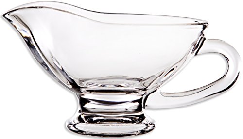 Algopix Similar Product 20 - Circleware Saucy Glass Gravy Dish with
