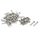 Algopix Similar Product 7 - uxcell Photo Albums 5mmx30mm Nickel