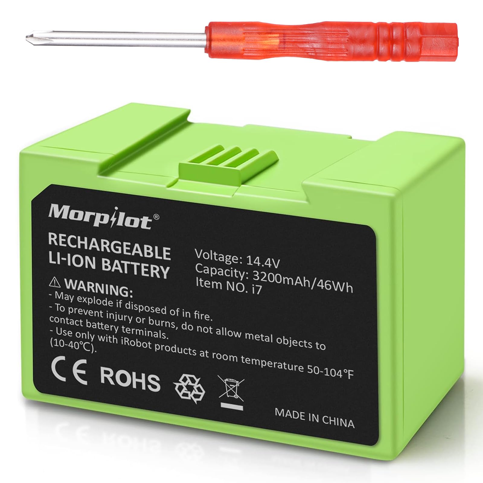 Algopix Similar Product 4 - Morpilot 4050mAh 144V Replacement