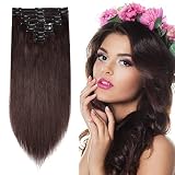 Algopix Similar Product 9 - Snoilite Clip in Hair Extension Human