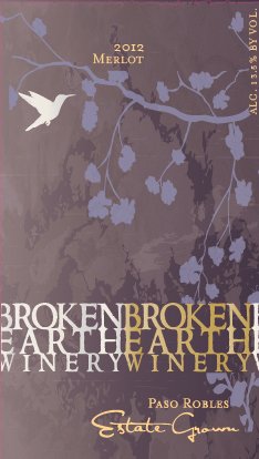 Algopix Similar Product 2 - 2012 Broken Earth Merlot 750ml