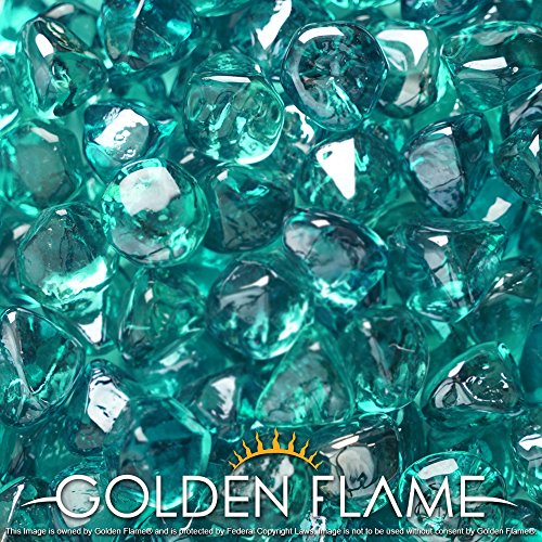 Algopix Similar Product 12 - Golden Flame 20Pound Fire Glass 1Inch