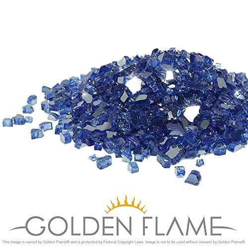 Algopix Similar Product 10 - Golden Flame 20Pound Fire Glass