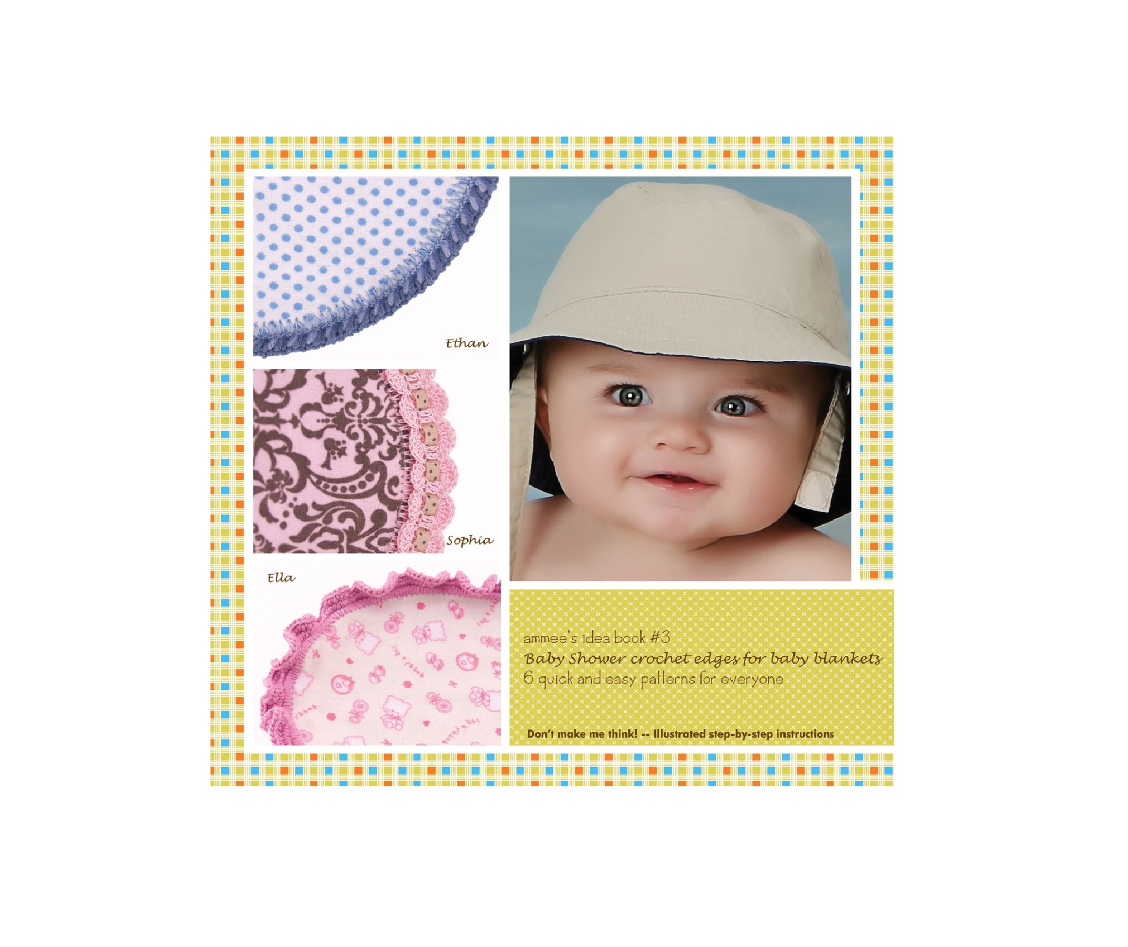 Algopix Similar Product 17 - Ammee's Babies Baby Shower Crochet Edges