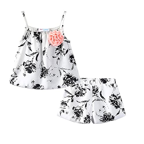 Algopix Similar Product 8 - LittleSpring Little Girls Shorts Set