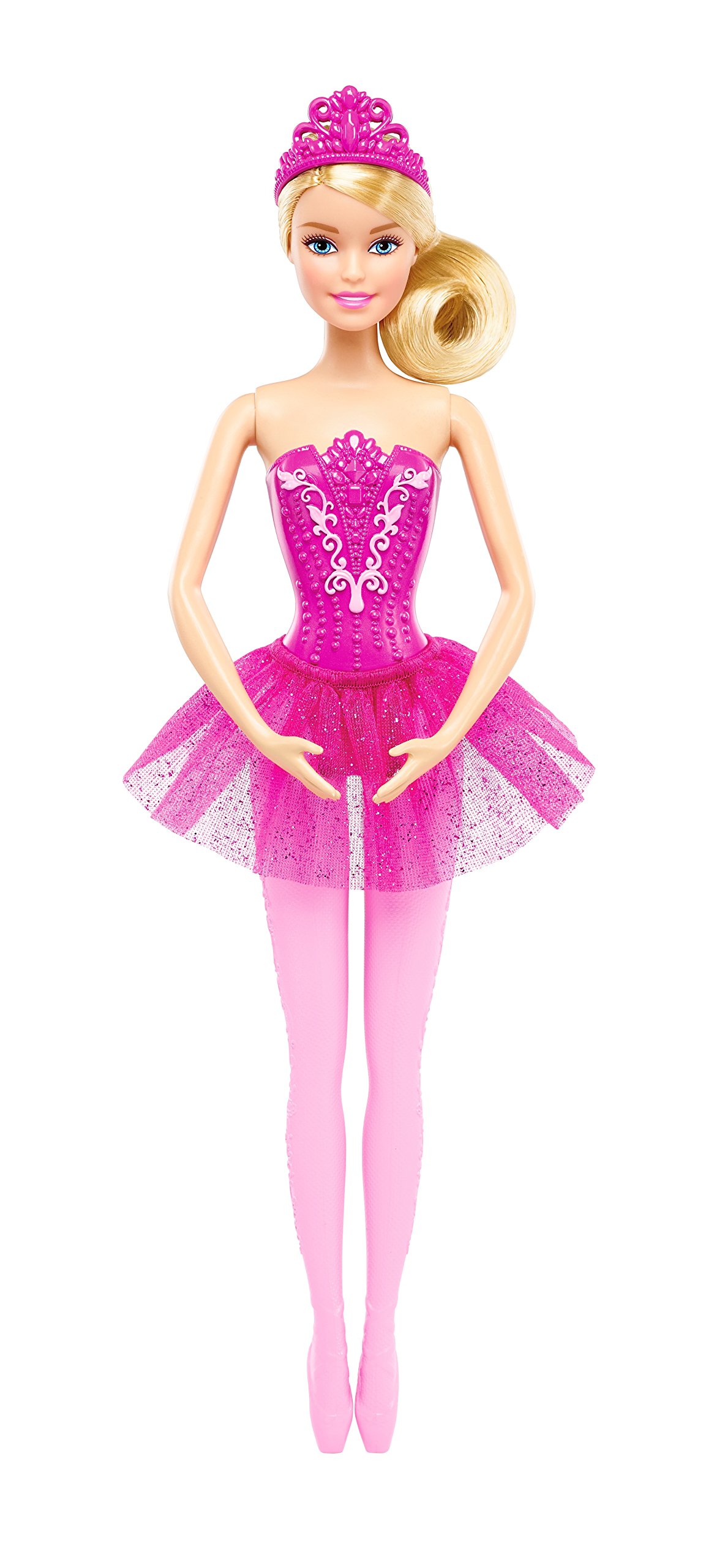 Algopix Similar Product 2 - Barbie Fairytale Ballerina Doll, Pink