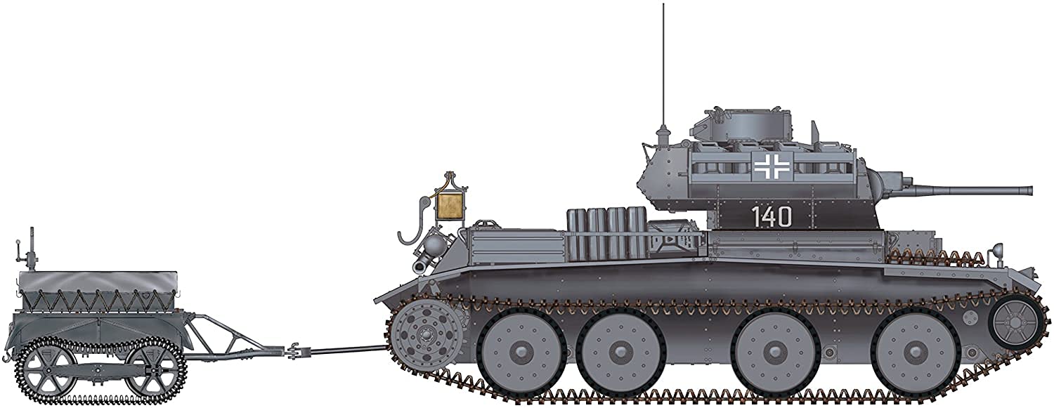 Algopix Similar Product 1 - Bronco Models German Panzerkampfwagen
