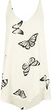 Algopix Similar Product 9 - WearAll Womens Chiffon Butterfly Print