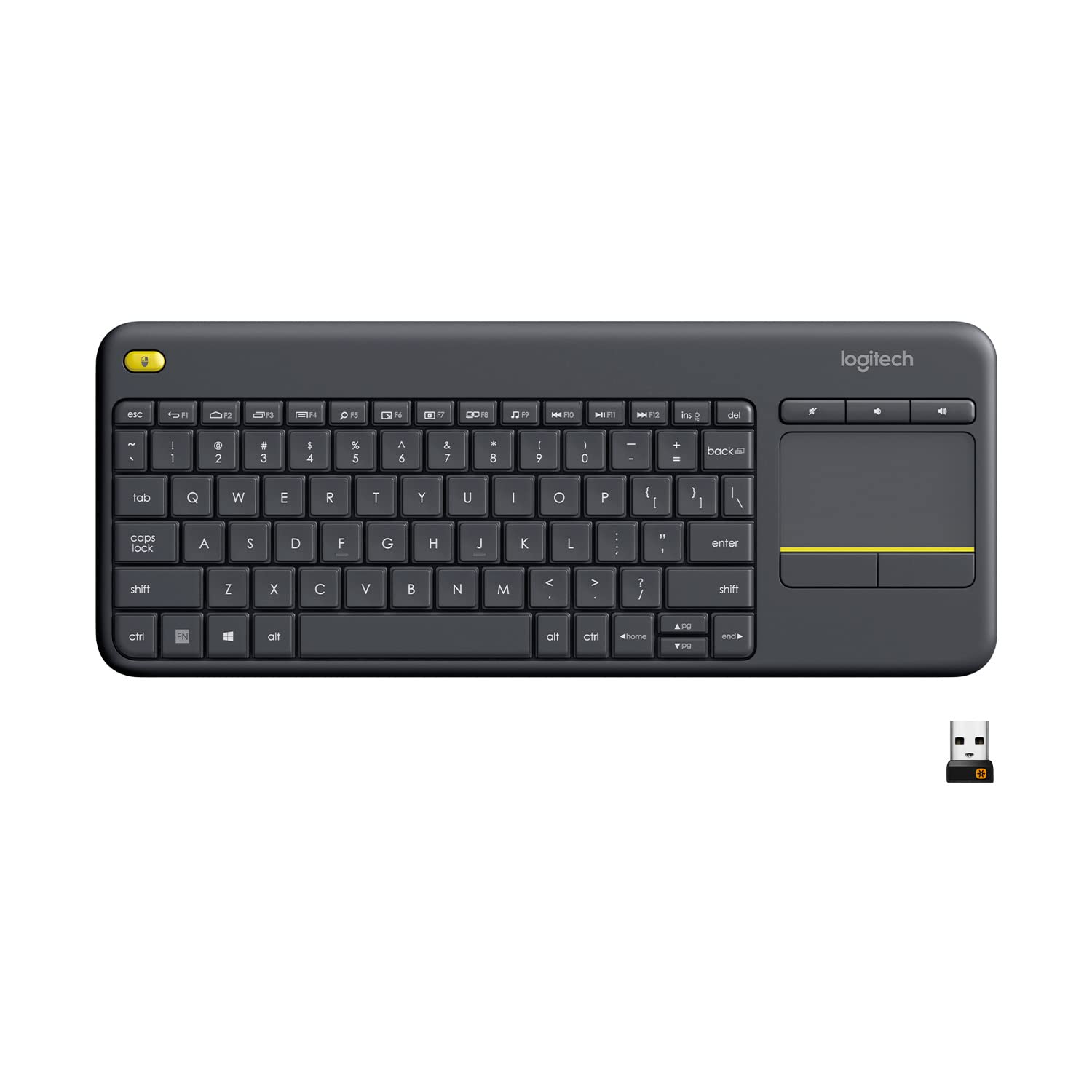 Algopix Similar Product 16 - Logitech K400 Plus Wireless Touch With