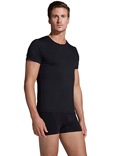 Algopix Similar Product 2 - Boody EcoWear Mens Crew Neck TShirt