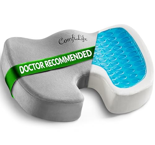 Algopix Similar Product 20 - ComfiLife Gel Enhanced Seat Cushion 