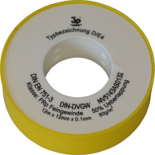 Algopix Similar Product 17 - Sanicomfort Teflon Thread Sealing Tape